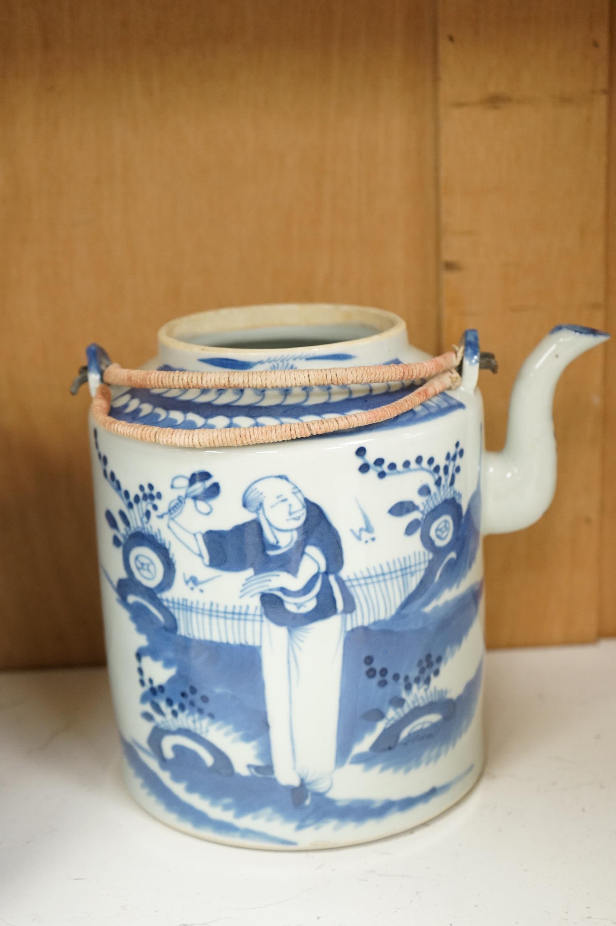 A large collection of various Chinese and Japanese ceramics and collectables to include a 19th century white glazed porcelain figure of Guanyin, largest 30.5cm